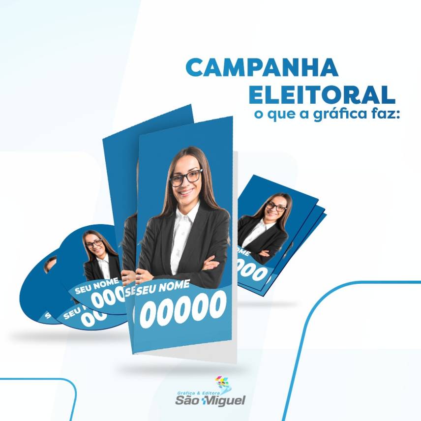 Campanha Eleitoral: impulsione a sua estratégia eleitoral com impressões de alta qualidade