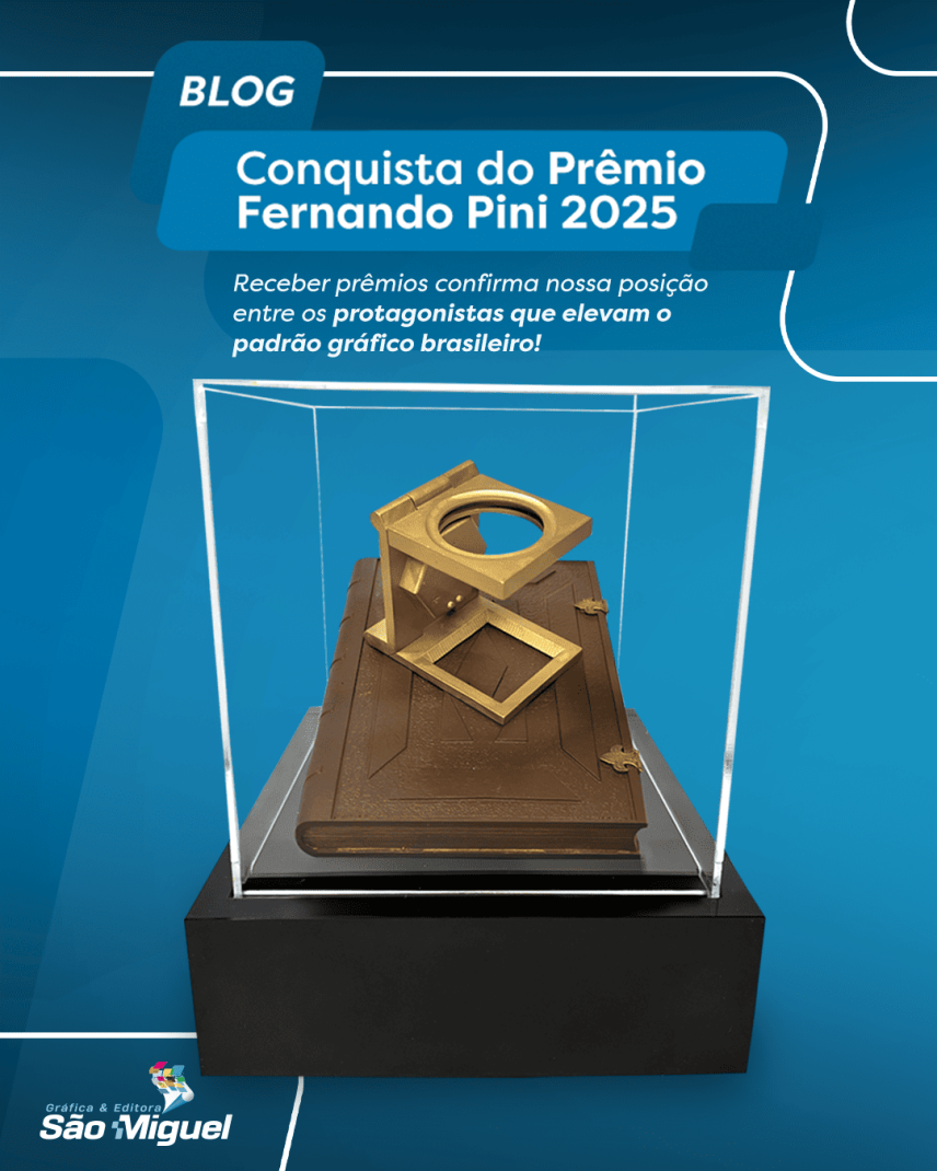 Conquista Histórica: Gráfica e Editora São Miguel vence o ‘Oscar da Indústria Gráfica’, Prêmio Fernando Pini 2025