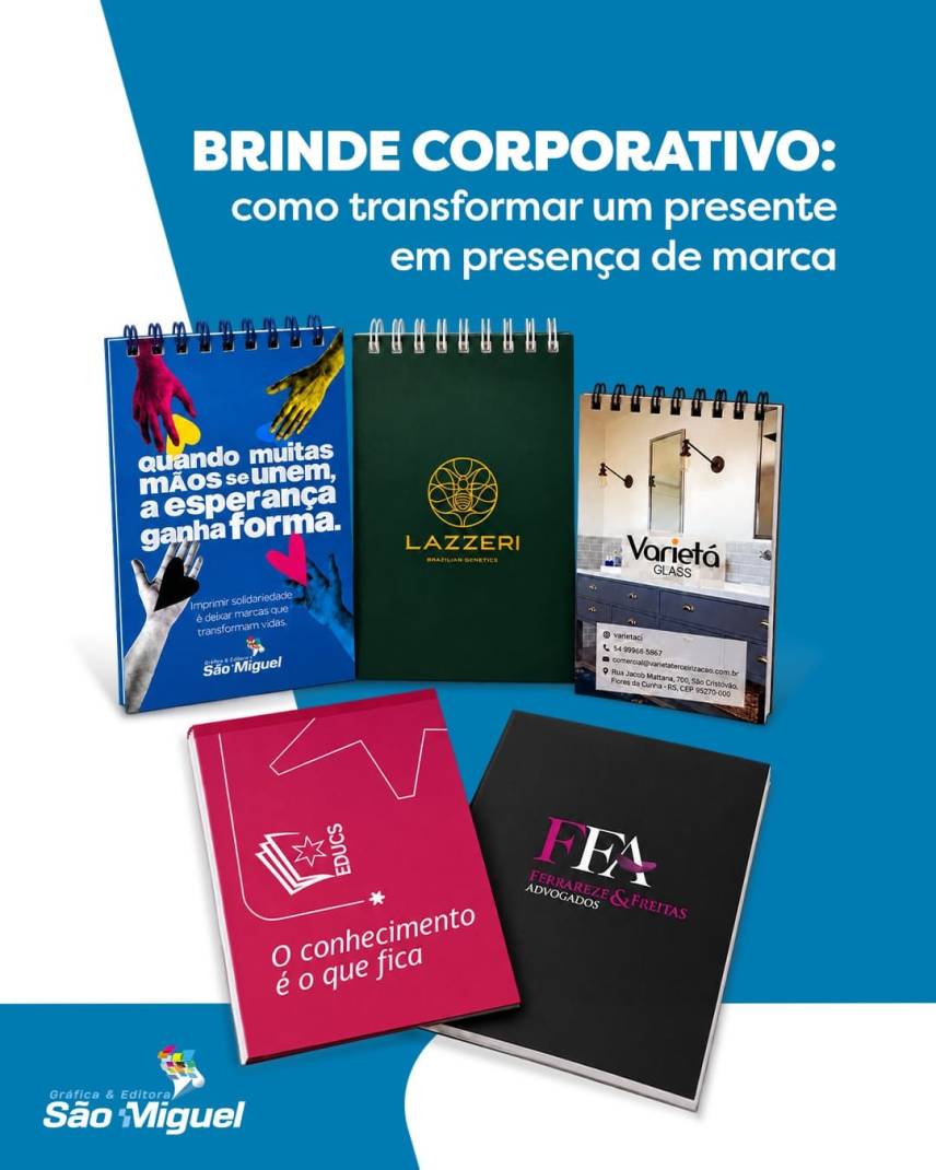 Brinde corporativo: como transformar um presente em presença de marca